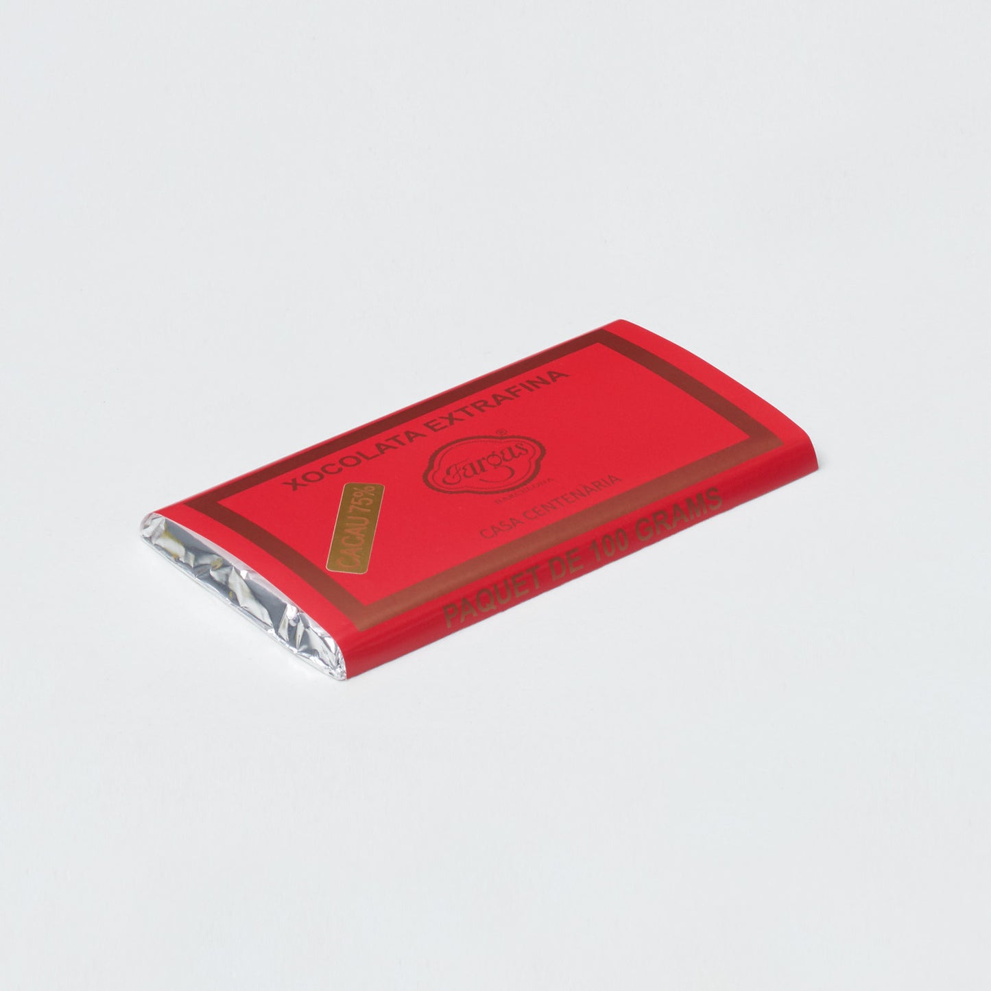 Dark chocolate bar cocoa 75%